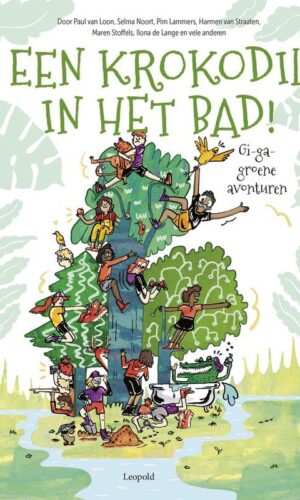 Kaft van het boek "Een krokodil in het bad"